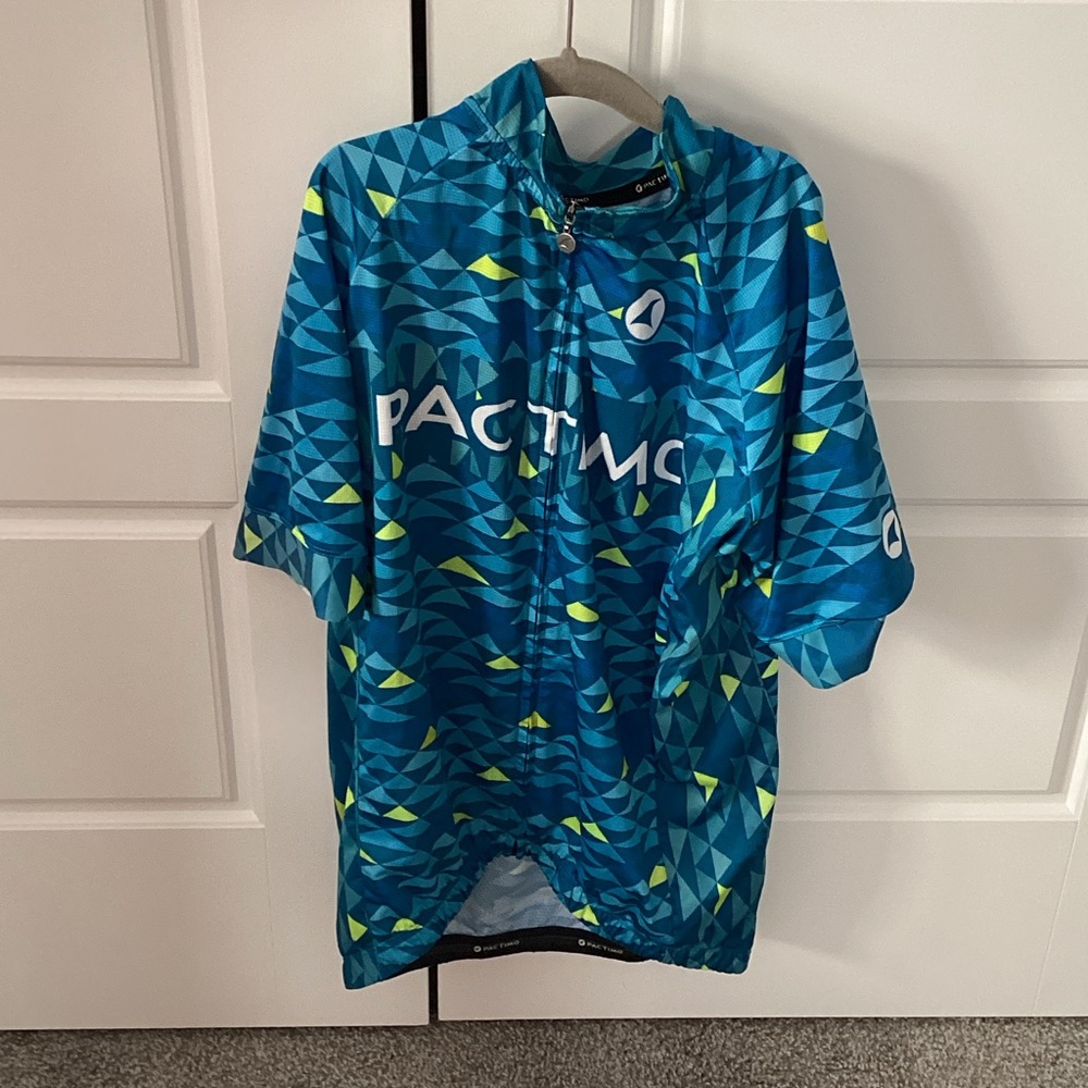 Pactimo Teal and Lime Men's Jersey